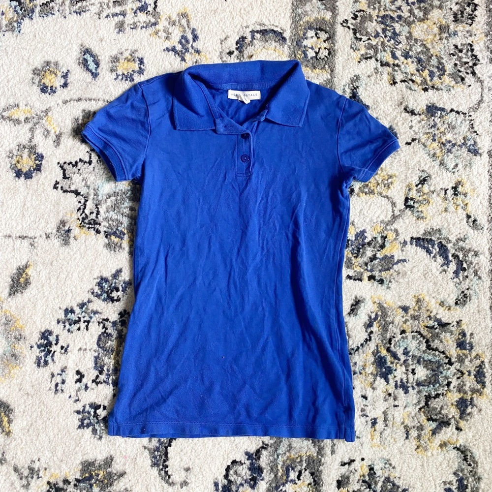 Womens XS Aeropostale Polo Blue